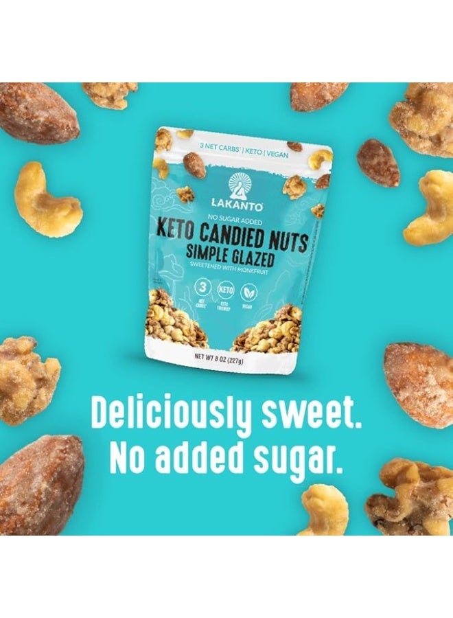 LAKANTO Lacanto, Candied Nuts, Simple Glazed, 8 oz (227 g) - Image 2